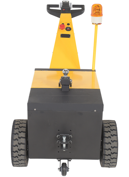 Lbs Capacity Heavy Duty Electric Tugger Dolly With Large Wheels